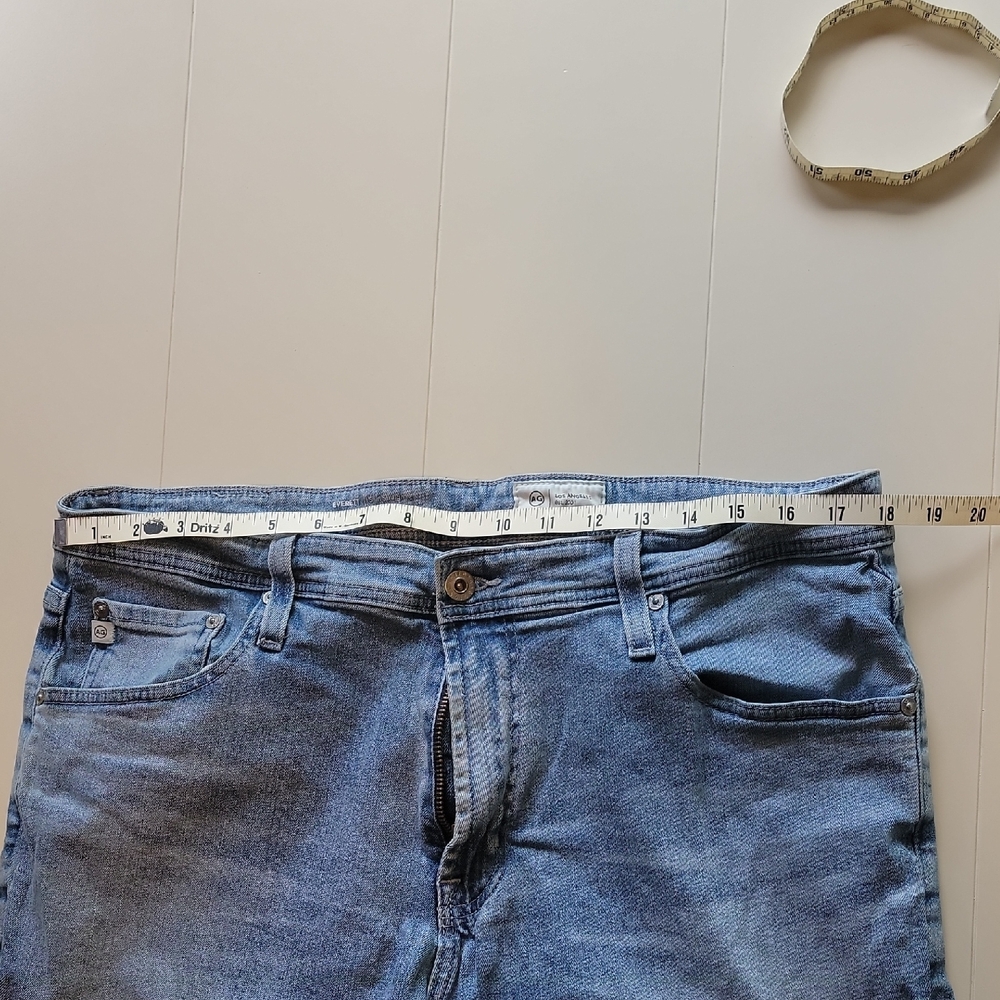 Ag Adriano Goldschmied Blue Relaxed Jeans - Picture 4 of 7